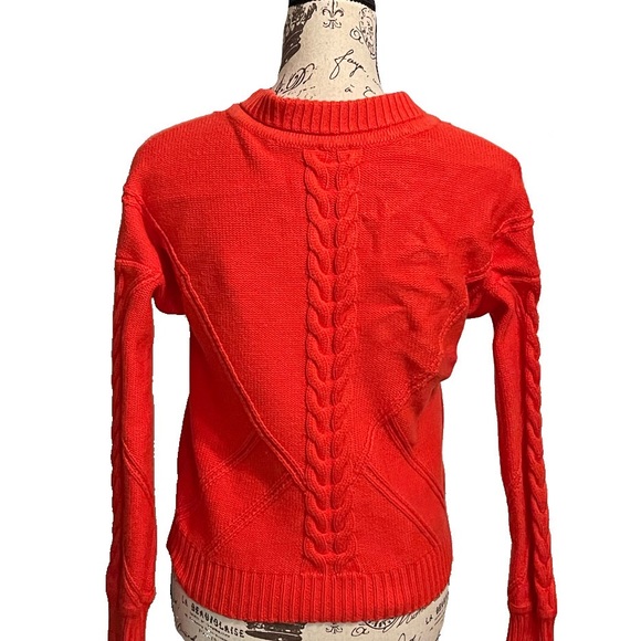 CAbi #5449 Cable Knit Citrus Cardigan - Picture 8 of 8